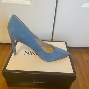 Blue Suede Heel